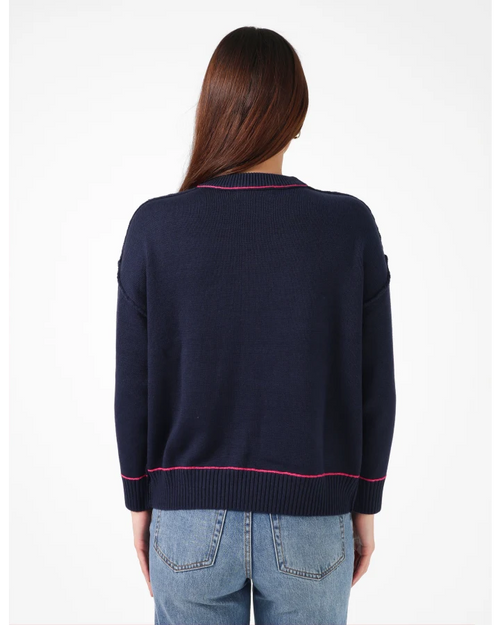 Stella and Gemma Denver Jumper Navy