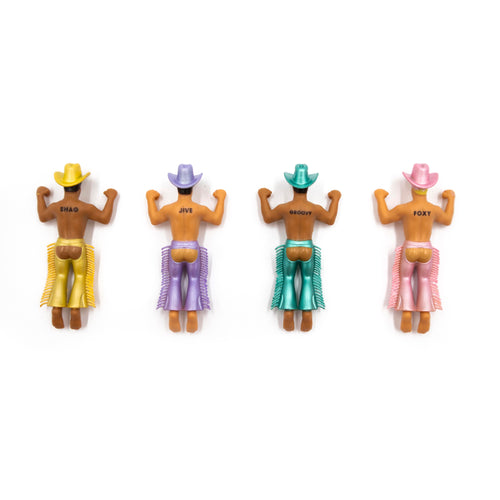 Disco Cowboy Drinks Markers Set of 4