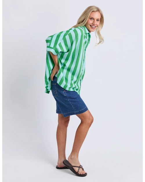 Elm Palmero Greenbriar Stripe Shirt
