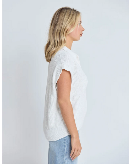 Stella and Gemma Evelyn Vest White