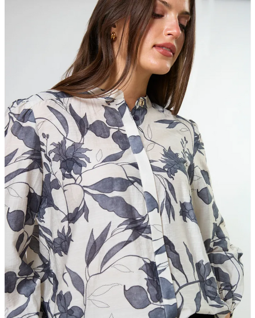 Stella and Gemma Faye Blouse Moonlit Steam