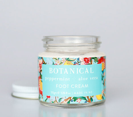 Botanical Peppermint and Aloe Vera Foot Cream