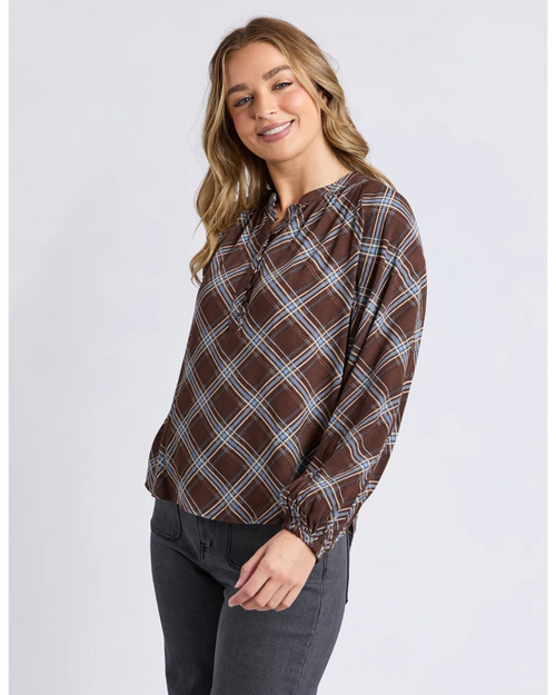 Foxwood Edison Check Top