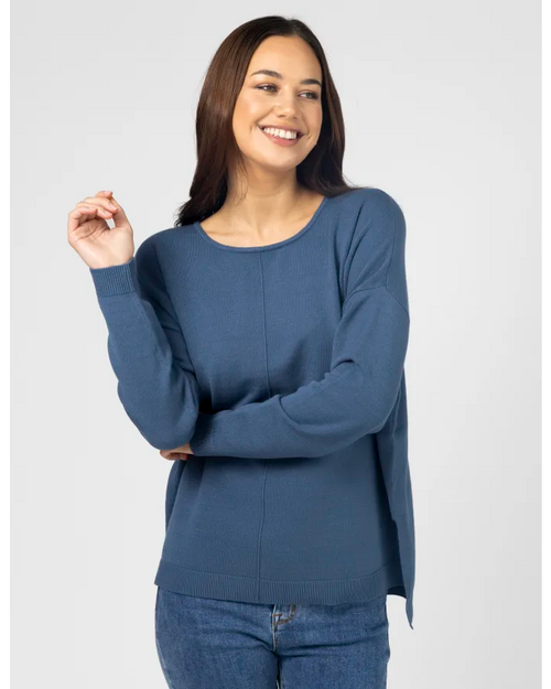 Stella and Gemma Halle Knit Top Peacock