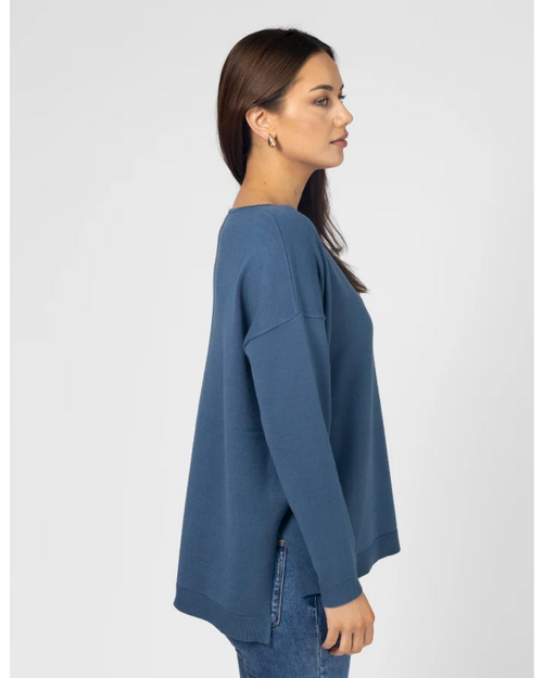 Stella and Gemma Halle Knit Top Peacock