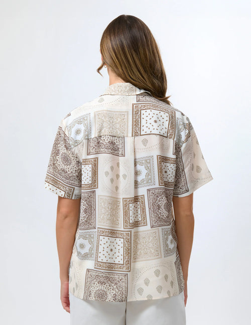 Stella and Gemma Heidi Blouse Tuscan Tile