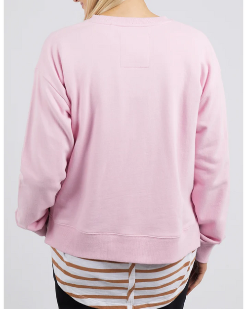 Elm Applique Sweatshirt Heather