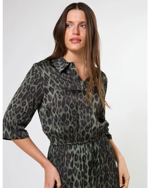 Stella and Gemma Honor Dress Khaki Leopard