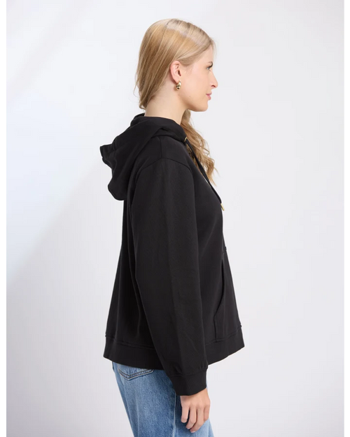Stella and Gemma Hoodie Leopard Cross