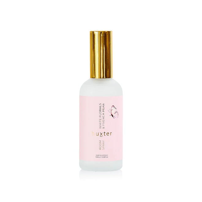 Huxter Room Spray Boxed White Florals & French Pear