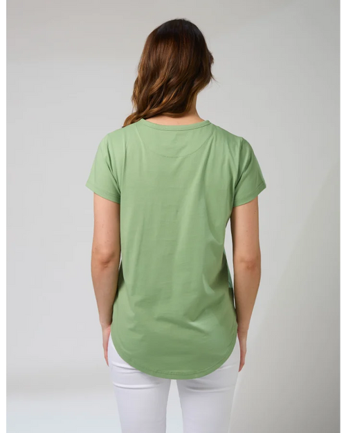 Stella and Gemma Vintage Green Ibiza T Shirt