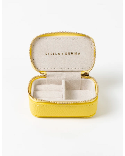 Stella and Gemma Jewel Box Small Lemon Rectangle