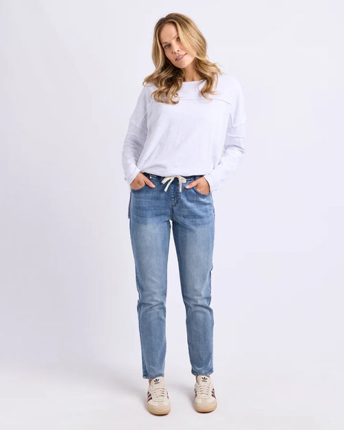 Foxwood Juliette Jogger Jeans Light Blue