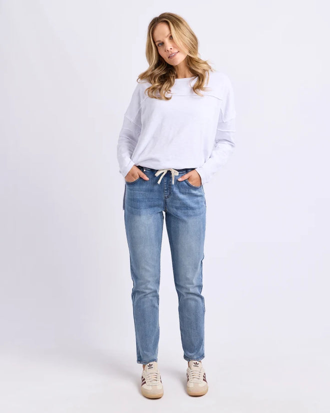 Foxwood Juliette Jogger Jeans Light Blue