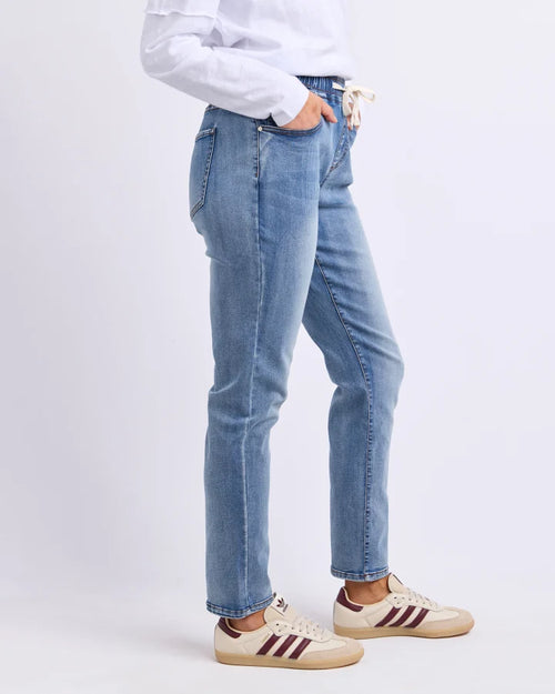 Foxwood Juliette Jogger Jeans Light Blue