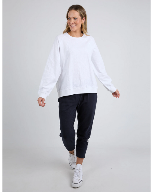 Elm Kinsley Sweatshirt White