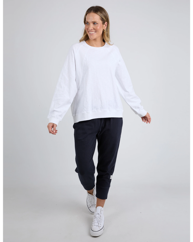 Elm Kinsley Sweatshirt White