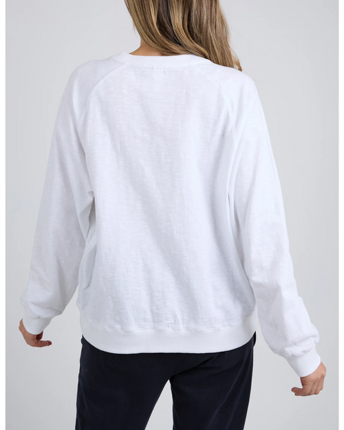 Elm Kinsley Sweatshirt White