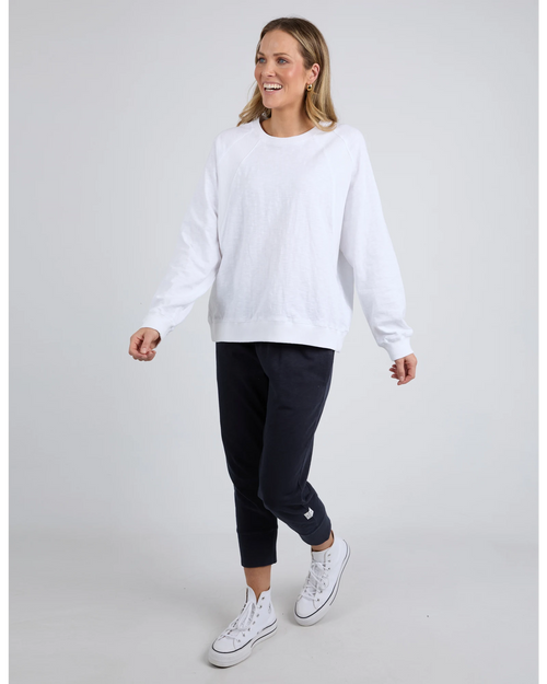 Elm Kinsley Sweatshirt White