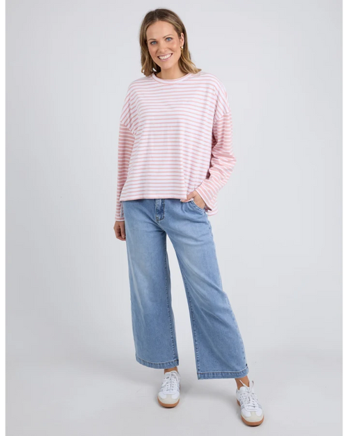 Elm Koki Sweatshirt Style Tee Blush