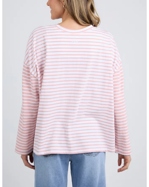 Elm Koki Sweatshirt Style Tee Blush