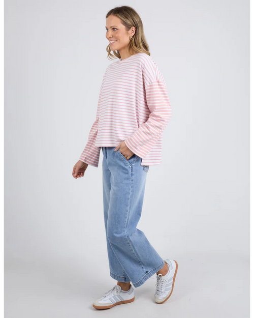 Elm Koki Sweatshirt Style Tee Blush