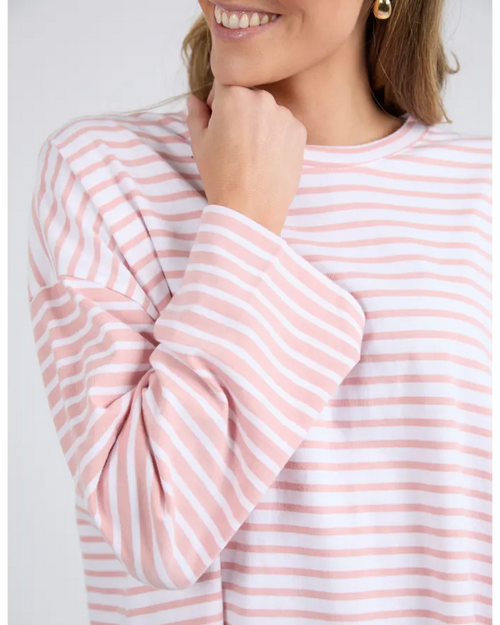 Elm Koki Sweatshirt Style Tee Blush