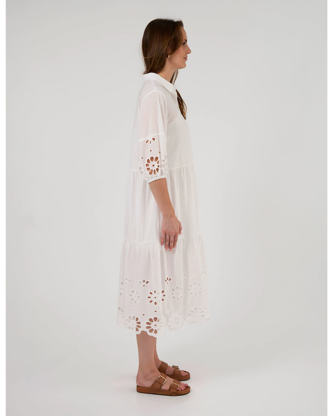 PRESALE - Stella and Gemma Lainey Dress White DUE OCTOBER