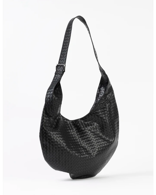 Stella and Gemma Lennox Woven Bag Black
