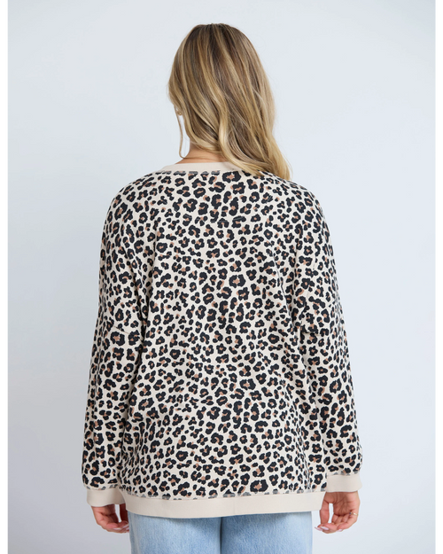 Stella and Gemma Leopard Newport Sweatshirt