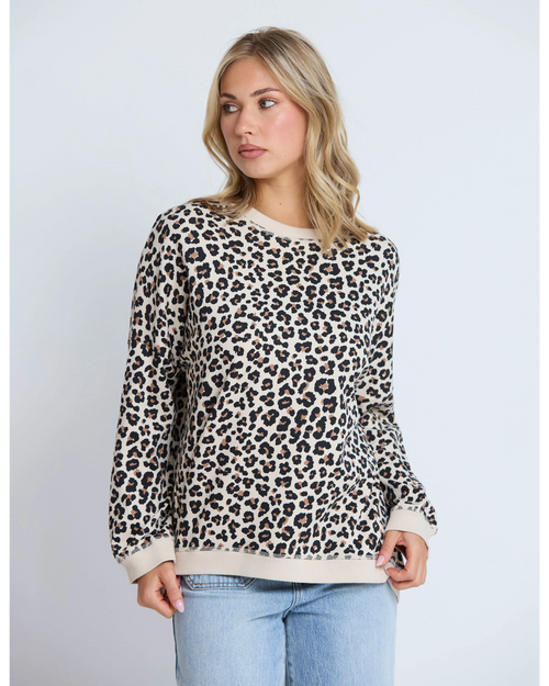 Stella and Gemma Leopard Newport Sweatshirt