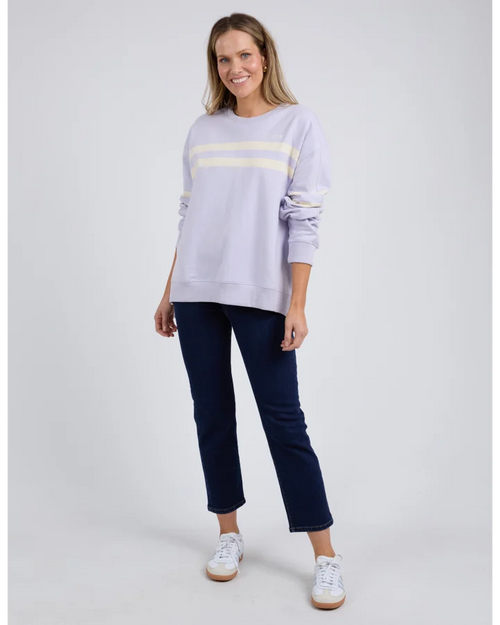 Elm Adora Crew Sweatshirt Lilac