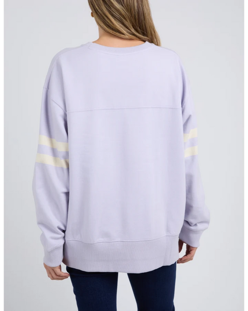 Elm Adora Crew Sweatshirt Lilac
