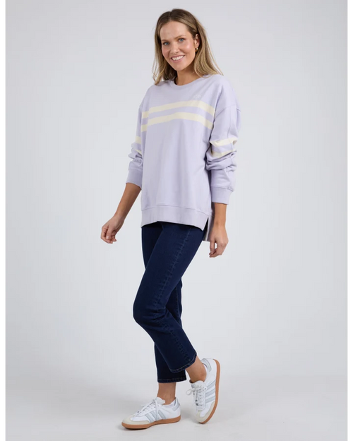 Elm Adora Crew Sweatshirt Lilac