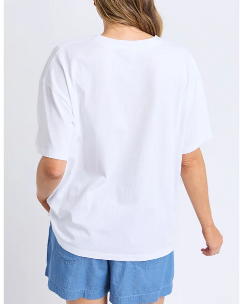 Elm Limone Fresco T Shirt White