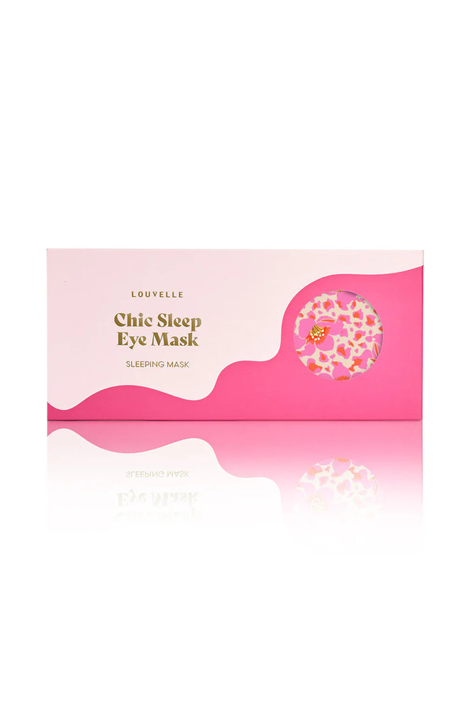 Louvelle Chloe Eye Mask Animal Floral