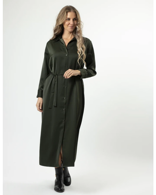 Stella and Gemma Maya Dress Khaki Green