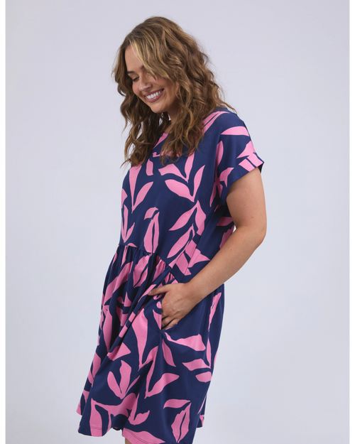 Elm Mimosa Dress Blue Depths