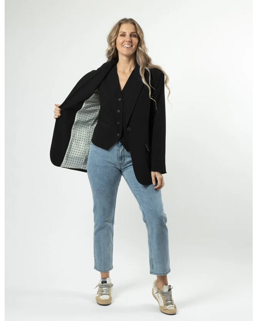 Stella and Gemma Monaco Blazer Black