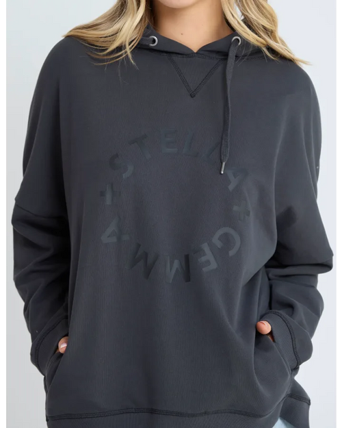 Stella and Gemma Newport Hoodie Aged Black