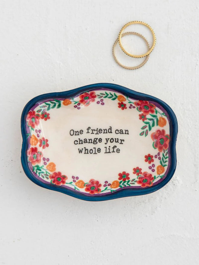 Trinket Dish One Friend