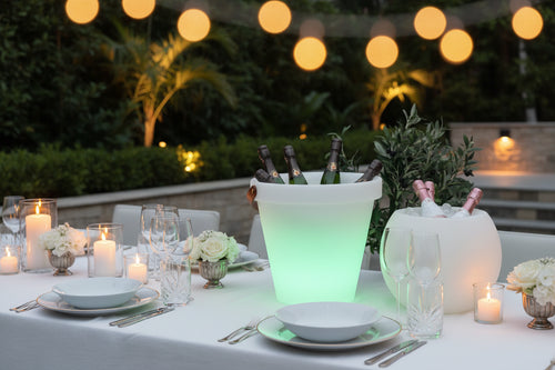 Pali LED Light Up Outdoor Wine Bucket