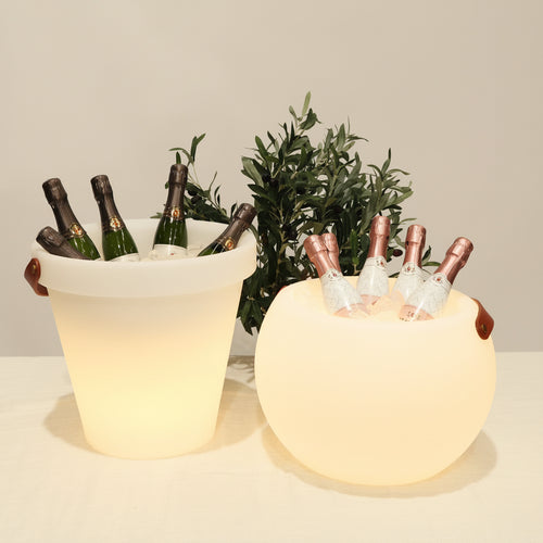 Pali LED Light Up Outdoor Wine Bucket