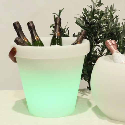 Pali LED Light Up Outdoor Wine Bucket
