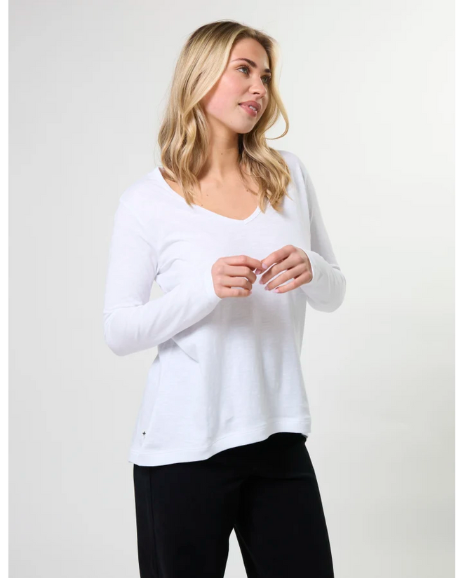 Stella and Gemma Parker Top White