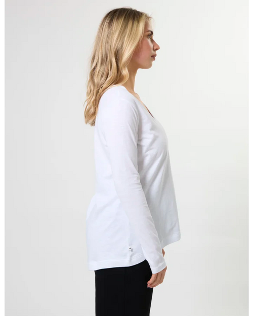 Stella and Gemma Parker Top White