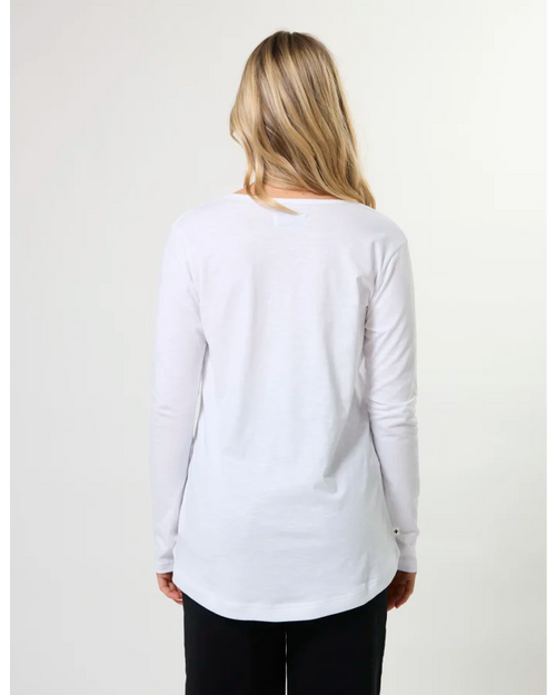 Stella and Gemma Parker Top White