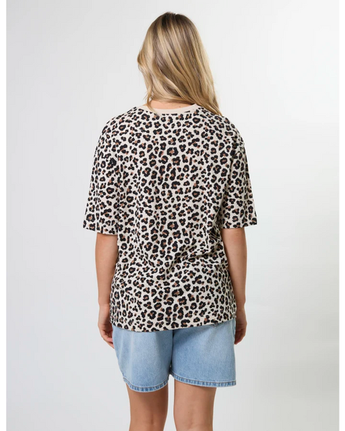 Stella and Gemma Porter T Shirt Leopard