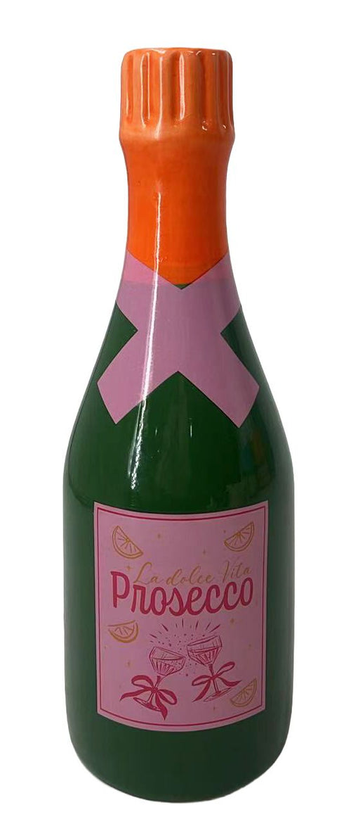Spritz Prosecco Vase Green Orange 28cm