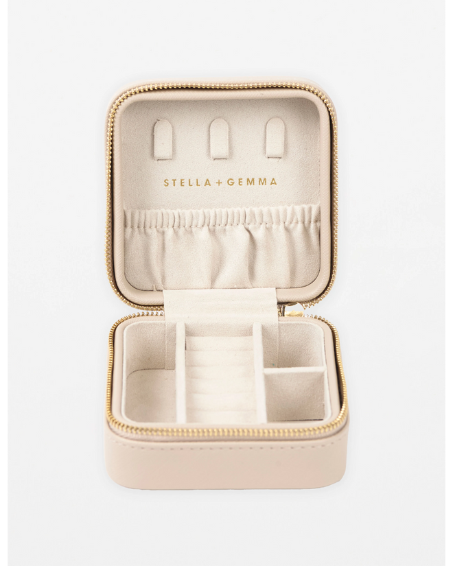 Stella and Gemma Jewel Box Large Square Putty